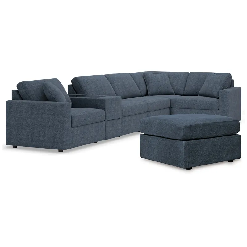 Modmax 6-Piece Sectional and Ottoman