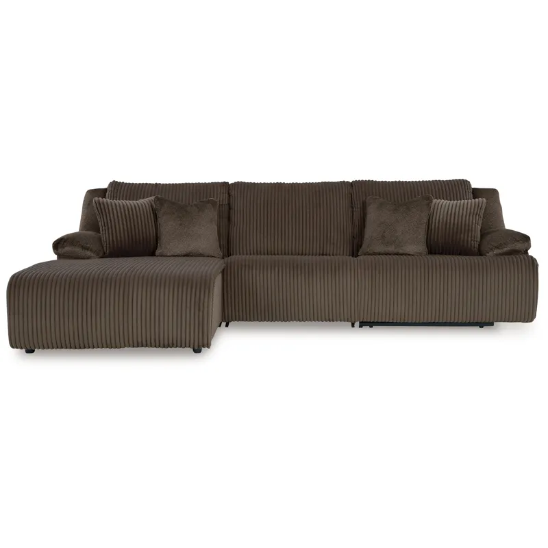 Top Tier 3-Piece Sectional Sofa Chaise