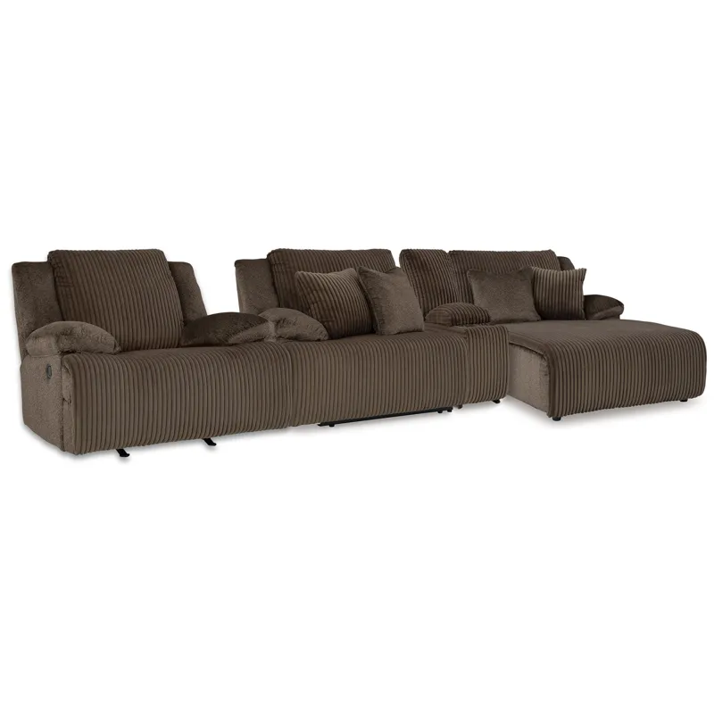 Top Tier 3-Piece Sectional and Recliner