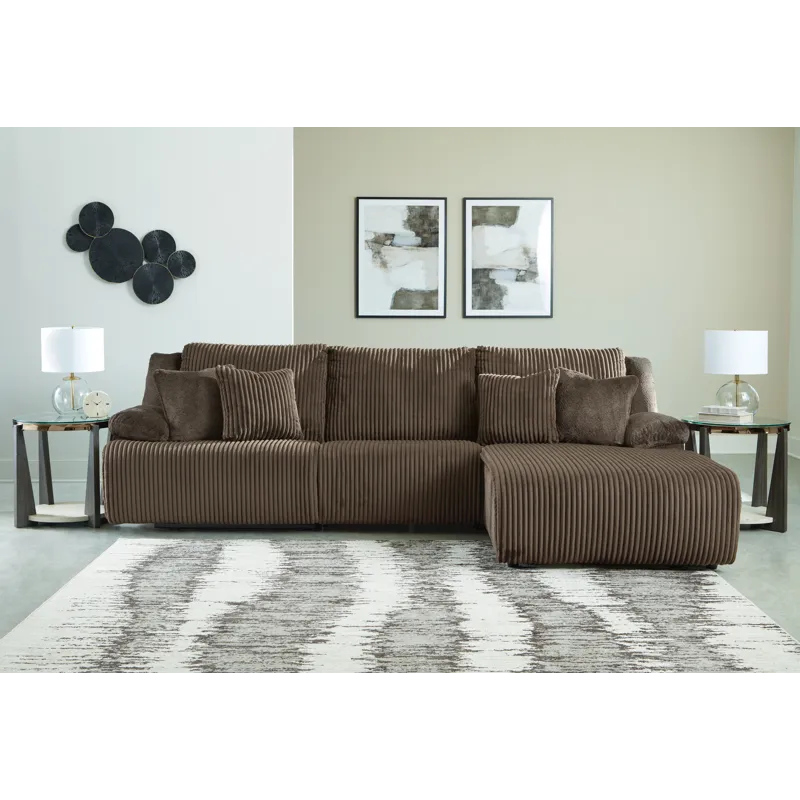 Top Tier 3-Piece Sectional Sofa Chaise