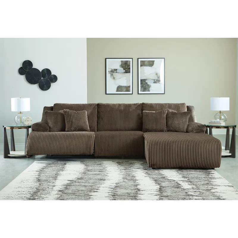 Top Tier 3-Piece Sectional Sofa Chaise