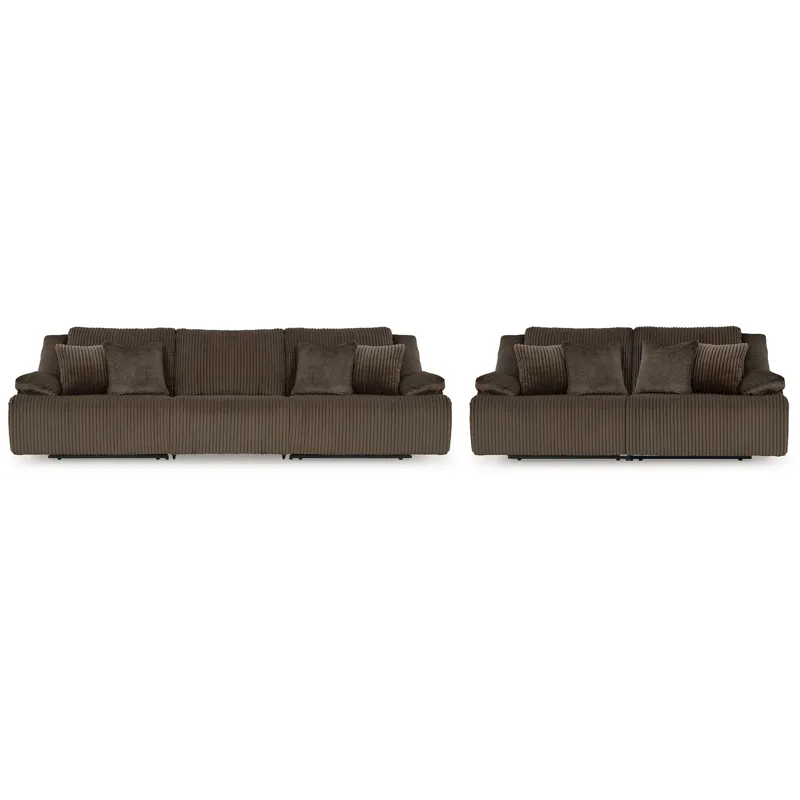 Top Tier 3-Piece Reclining Sofa and 2-Piece Reclining Loveseat