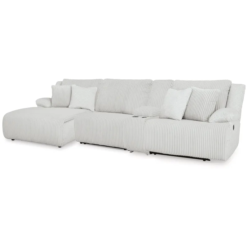 Top Tier 4-Piece Reclining Sectional with Chaise