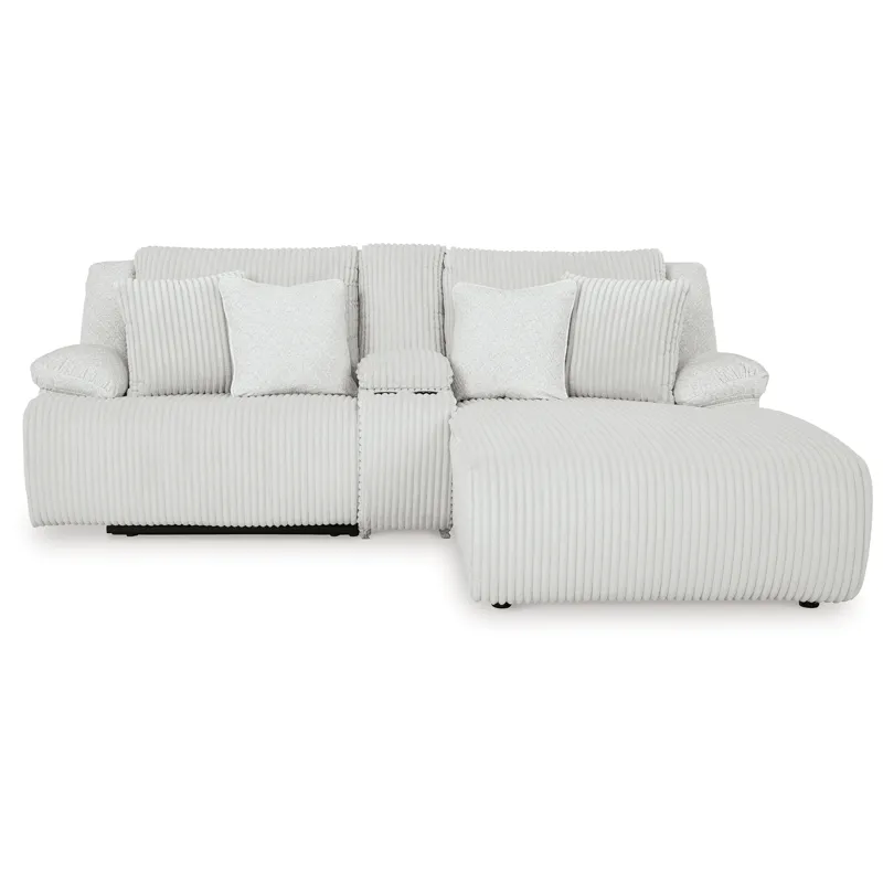 Top Tier 3-Piece Reclining Sectional Sofa with Chaise