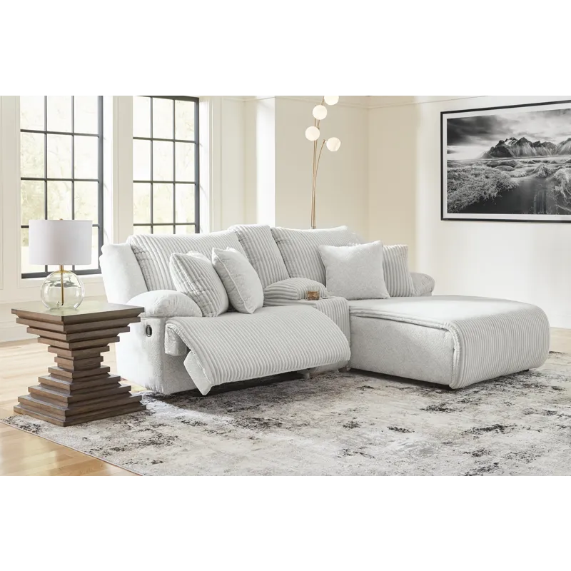 Top Tier 3-Piece Reclining Sectional Sofa with Chaise