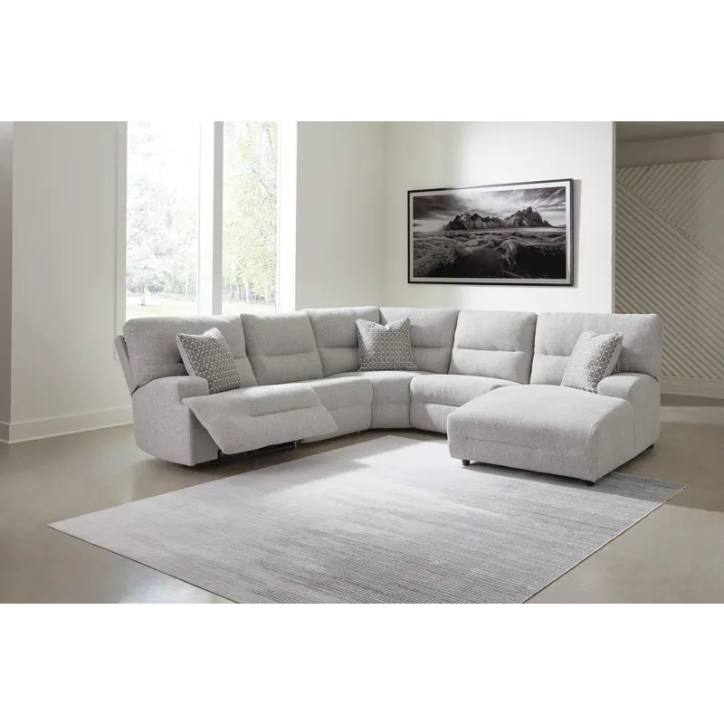 Acklen Place 5-Piece Power Reclining Sectional with Chaise