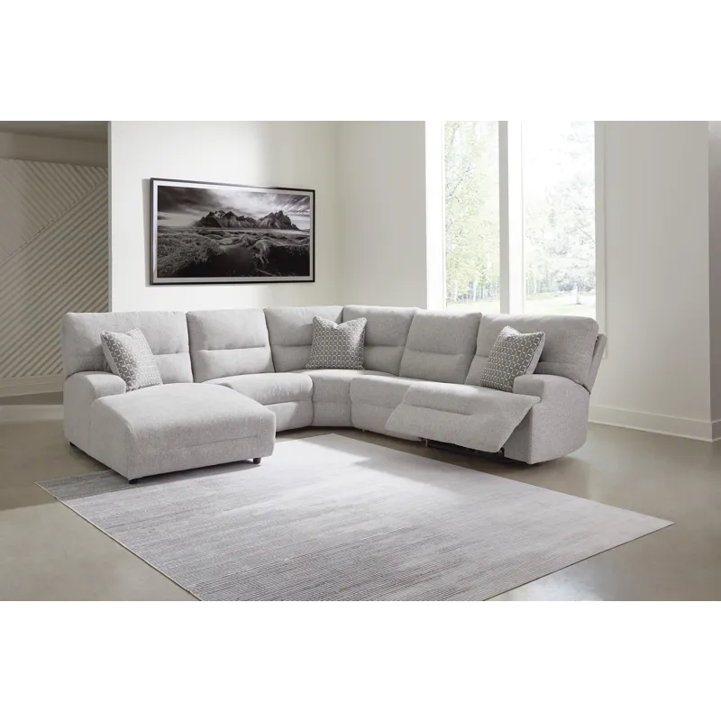 Acklen Place 5-Piece Power Reclining Sectional with Chaise
