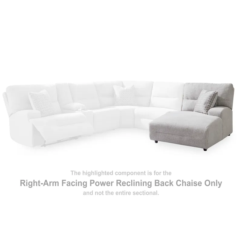 Acklen Place Right-Arm Facing Power Reclining Back Chaise