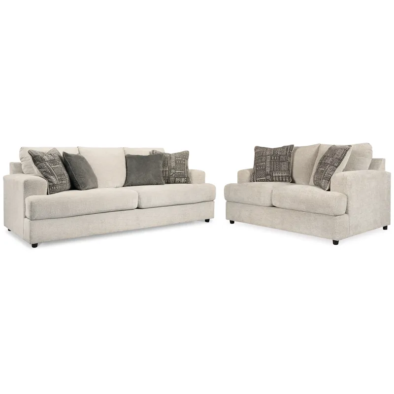 Soletren Queen Sofa Sleeper and Loveseat