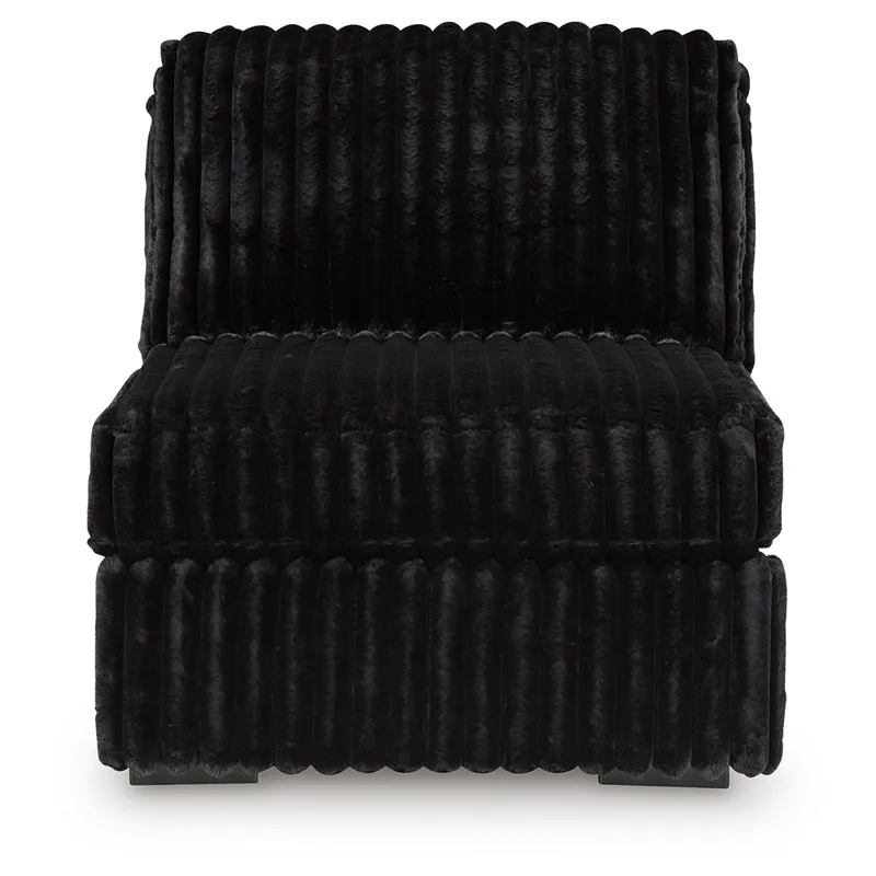Midnight-Madness Armless Chair
