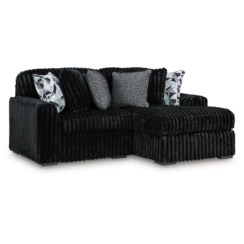 Midnight-Madness 2-Piece Sectional with Chaise
