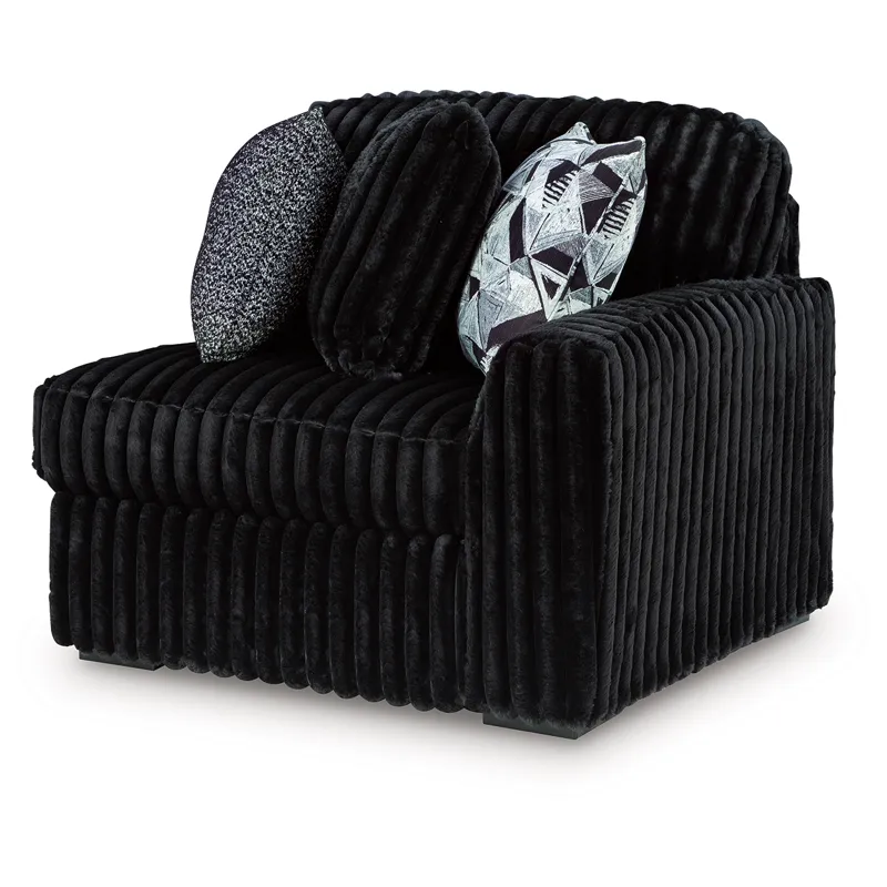 Midnight-Madness Right-Arm Facing Corner Chair