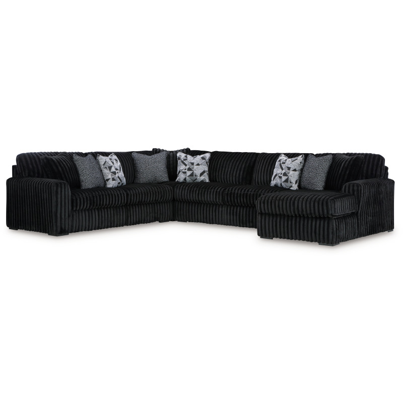 Shadow Luxe 4-Piece Sectional with Chaise 98103S3 by Signature