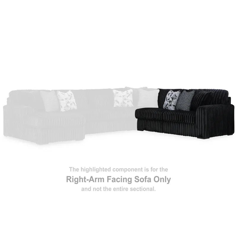 Midnight-Madness Right-Arm Facing Sofa