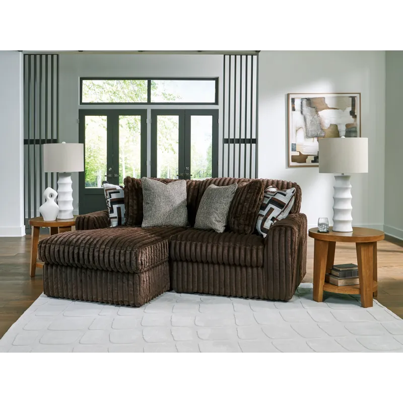 Midnight-Madness 2-Piece Sectional with Chaise