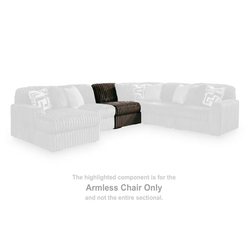 Midnight-Madness Armless Chair