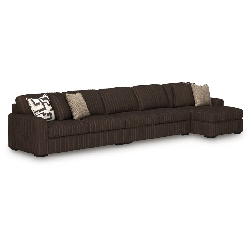 Midnight-Madness 3-Piece Sectional with Chaise