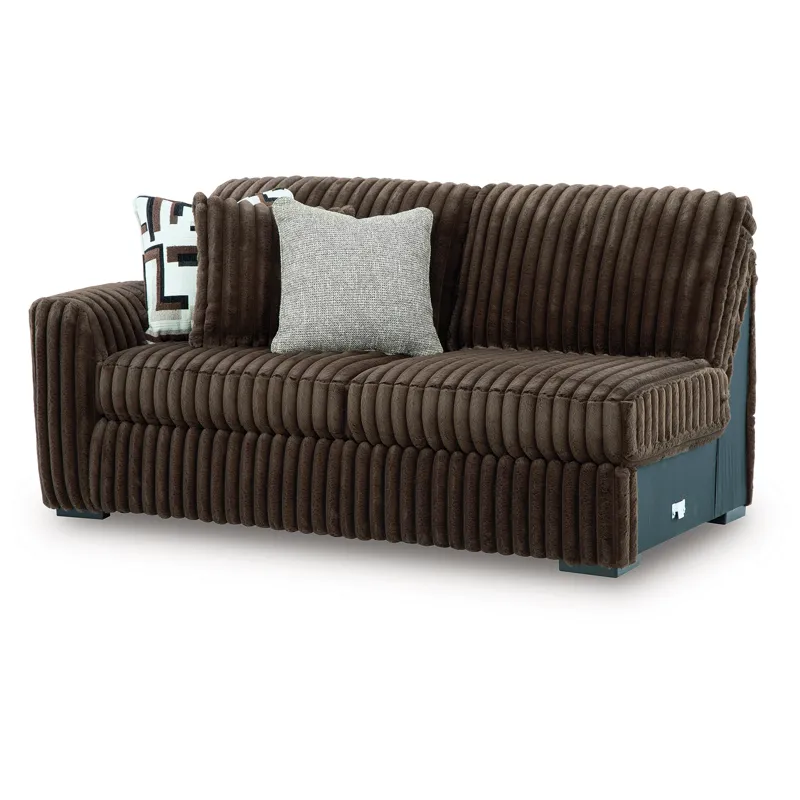 Midnight-Madness 4-Piece Sectional and Oversized Chair