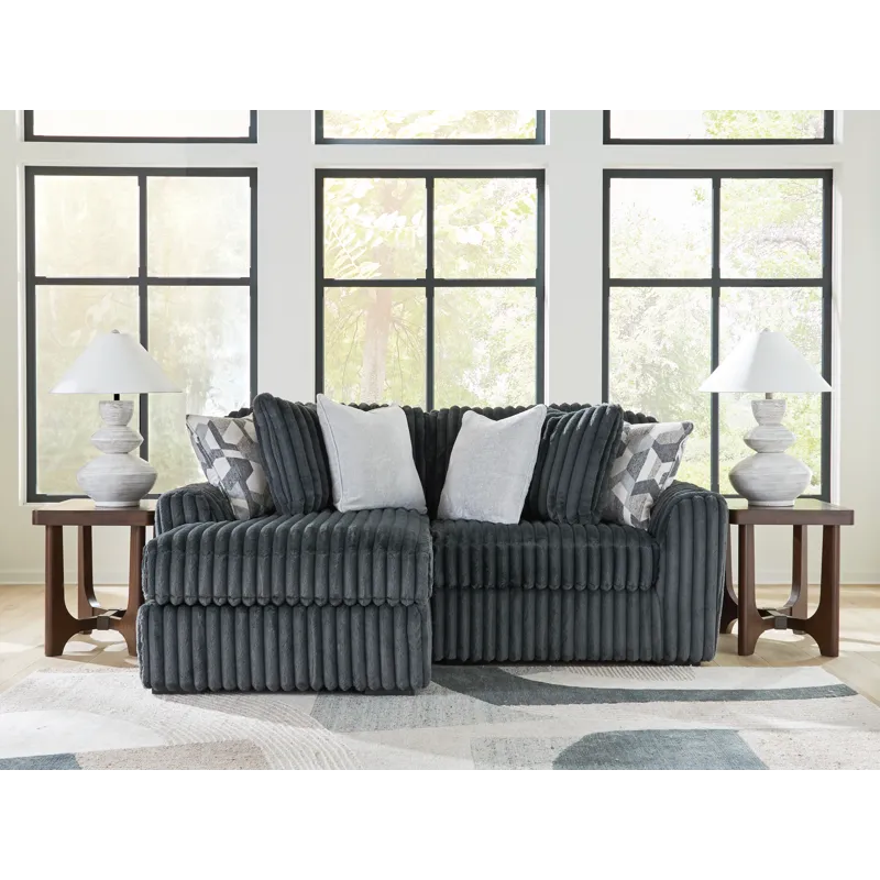 Midnight-Madness 2-Piece Sectional with Chaise