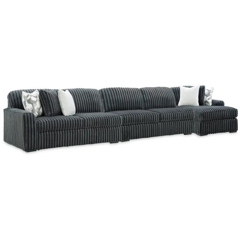 Midnight-Madness 3-Piece Sectional with Chaise