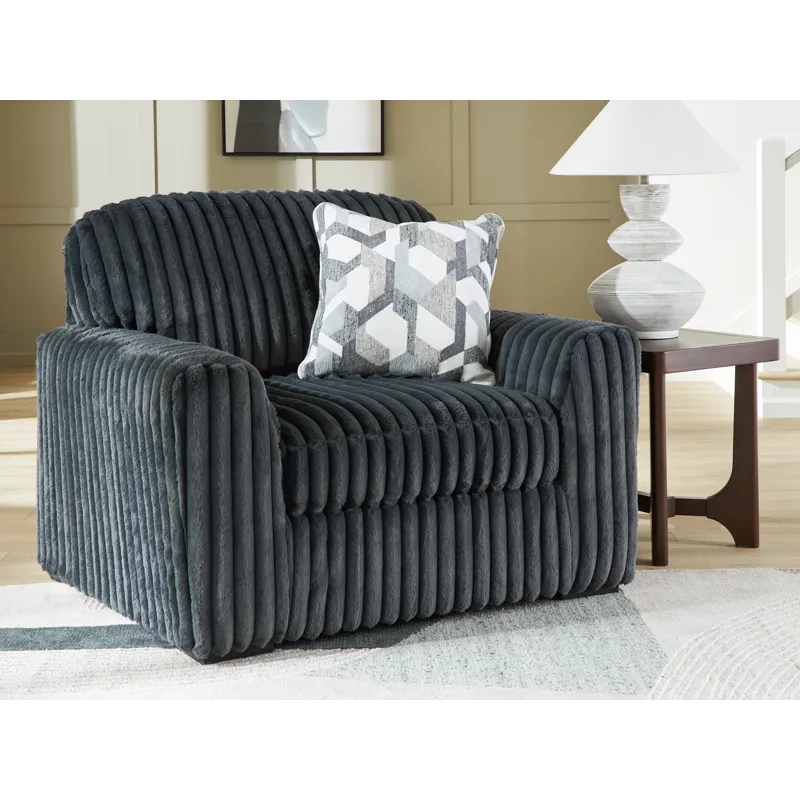 Midnight-Madness Oversized Chair