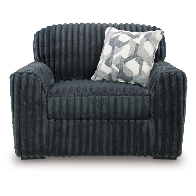 Midnight-Madness Oversized Chair