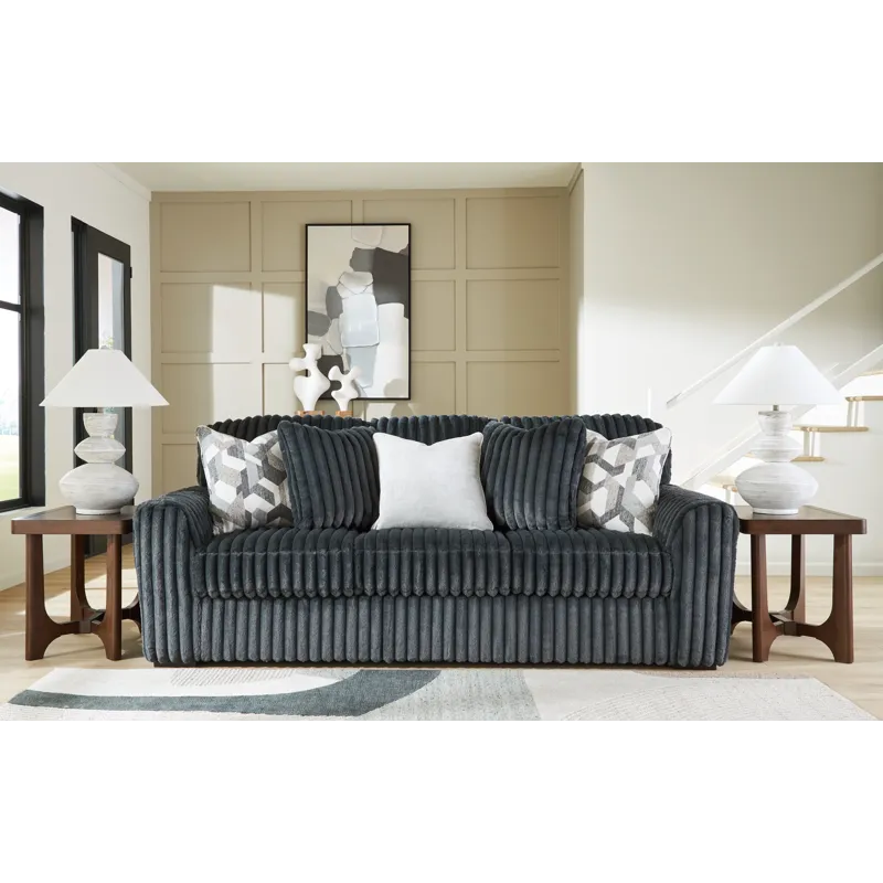 Midnight-Madness Sofa and Loveseat