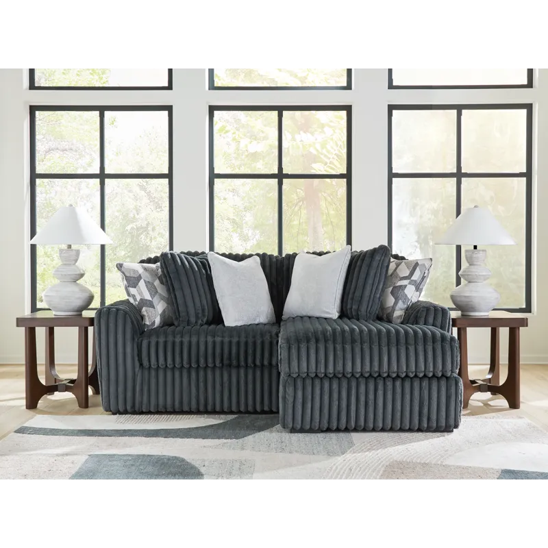 Midnight-Madness 2-Piece Sectional with Chaise