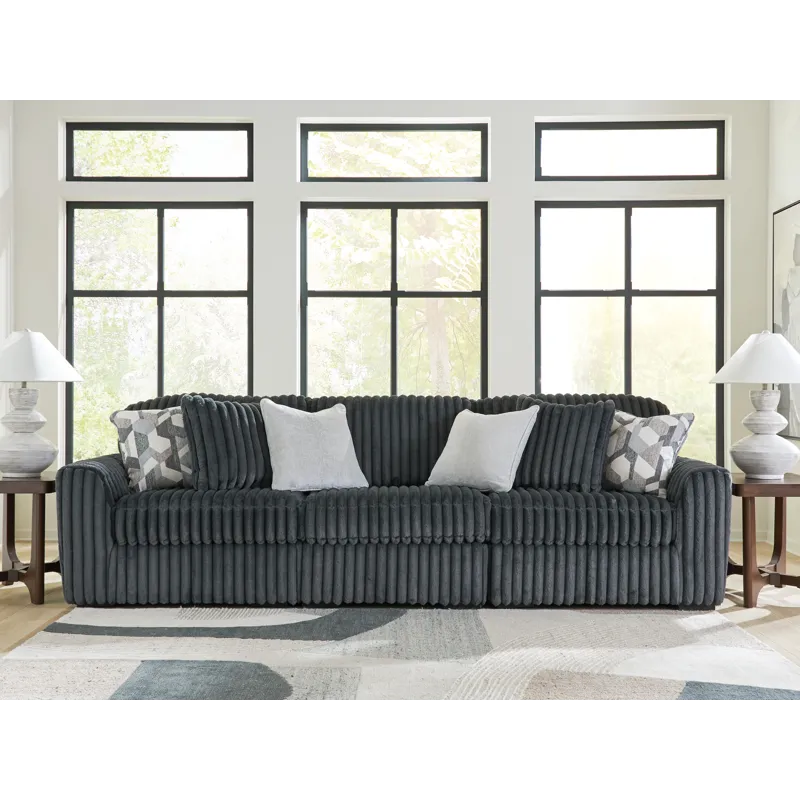 Midnight-Madness 3-Piece Sectional Sofa