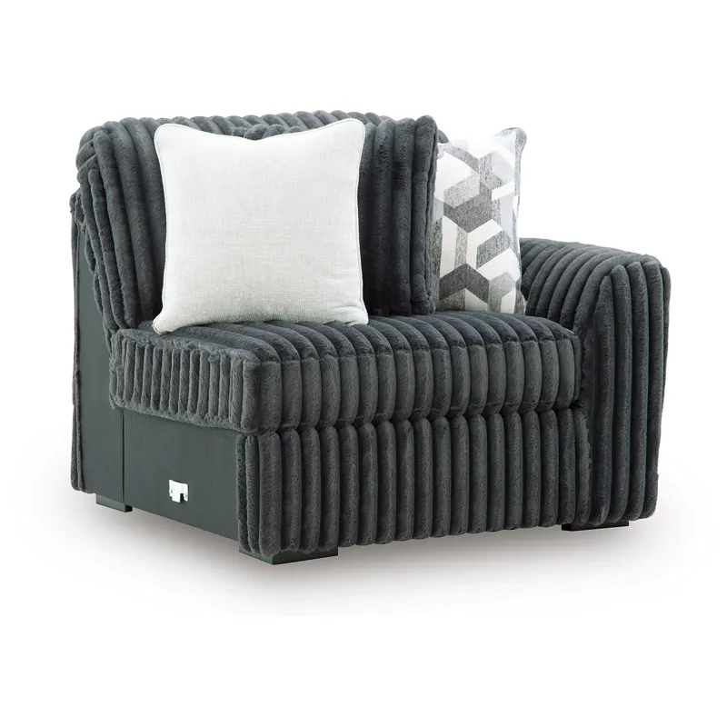 Midnight-Madness Right-Arm Facing Corner Chair