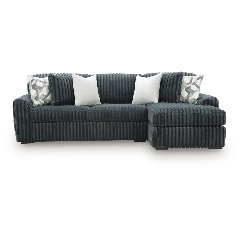 Midnight-Madness 2-Piece Sectional Sofa Chaise