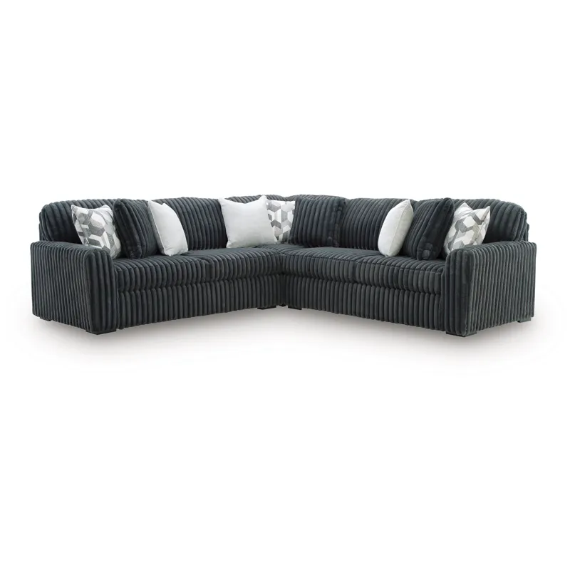 Midnight-Madness 3-Piece Sectional