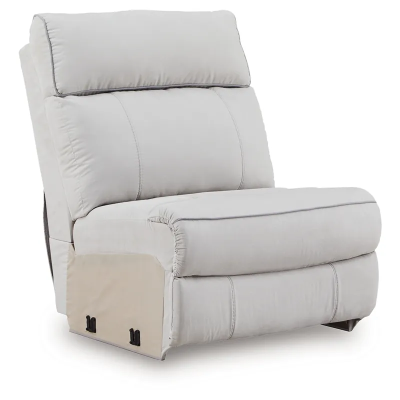 Social Pointe 7-Piece Reclining Sectional with Storage Consoles