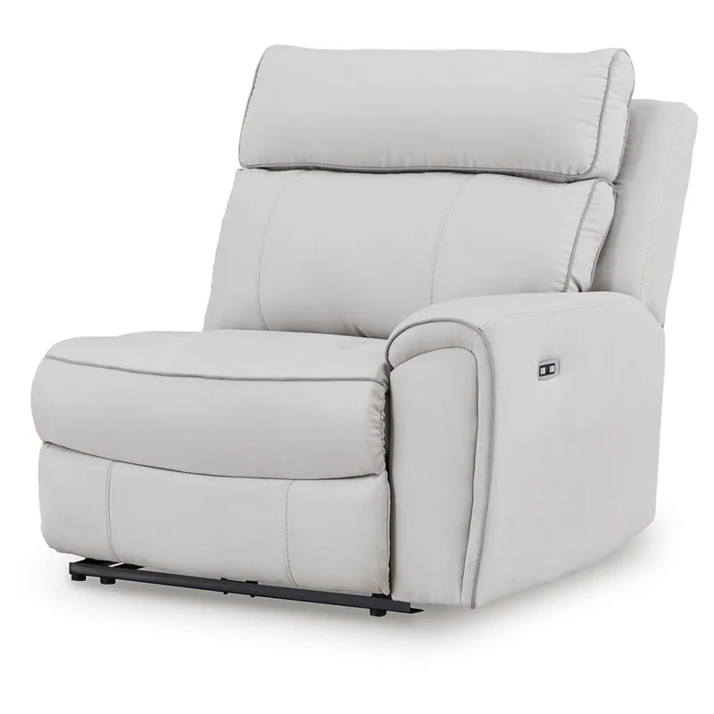 Social Pointe 7-Piece Reclining Sectional with Storage Consoles