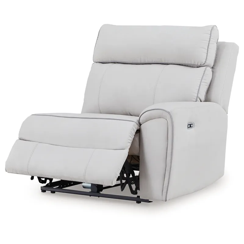 Social Pointe 7-Piece Reclining Sectional with Storage Consoles