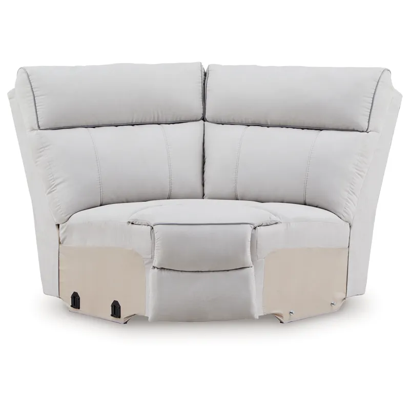 Social Pointe 7-Piece Reclining Sectional with Storage Consoles