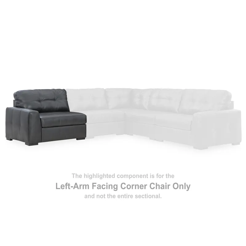 Brindley Pier Left-Arm Facing Corner Chair