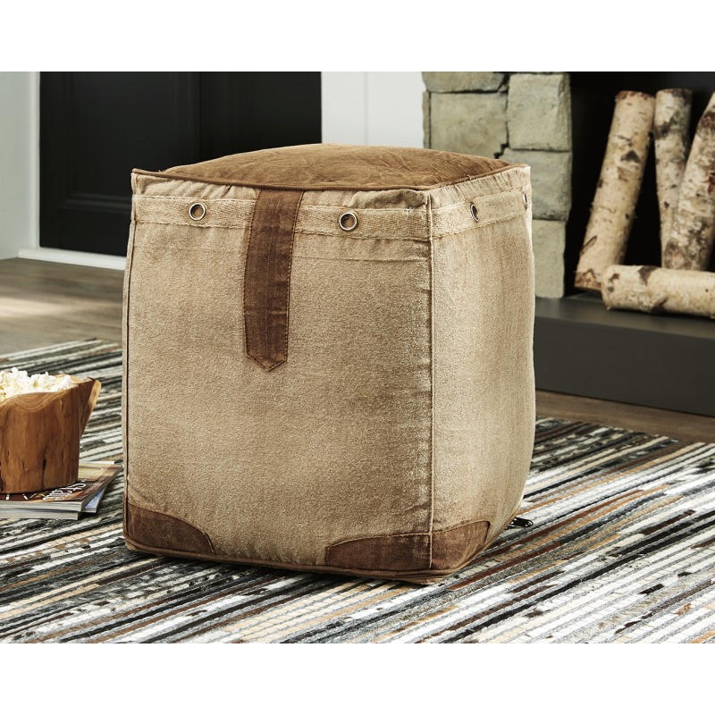 Cinnamon Pouf