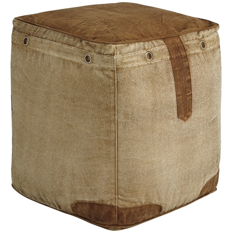 Cinnamon Pouf