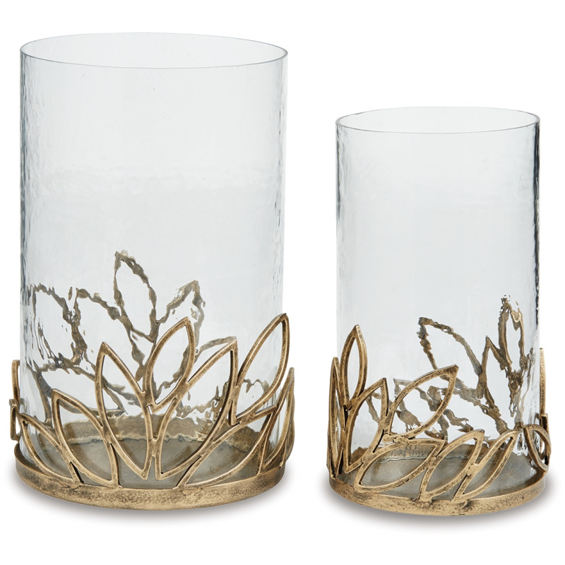 Pascal Candle Holder (Set of 2) A2000137 by Signature Design by Ashley