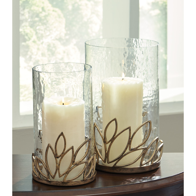 Pascal Candle Holder (Set of 2) A2000137 by Signature Design by Ashley