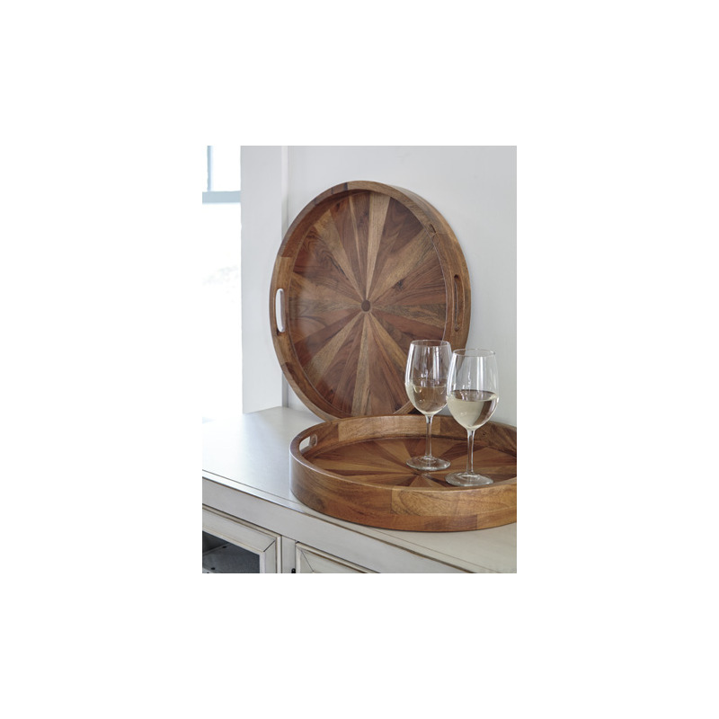 Lucio Tray Set Of 2 By Signature Design By Ashley Nis359853409 Deets Furniture