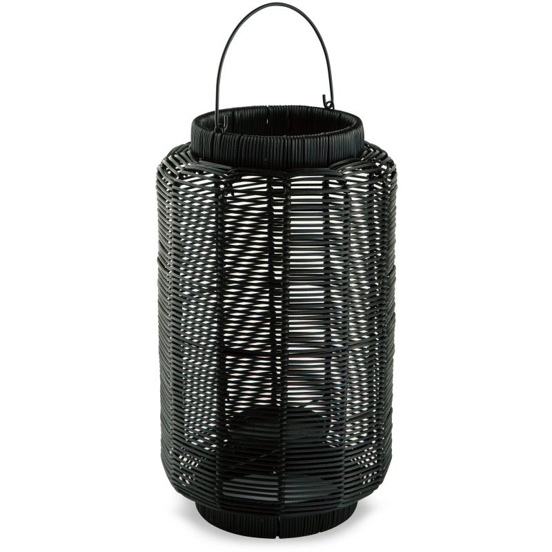 EDEN LG BLACK OUTDOOR LATERN A2000564 at American Factory Direct