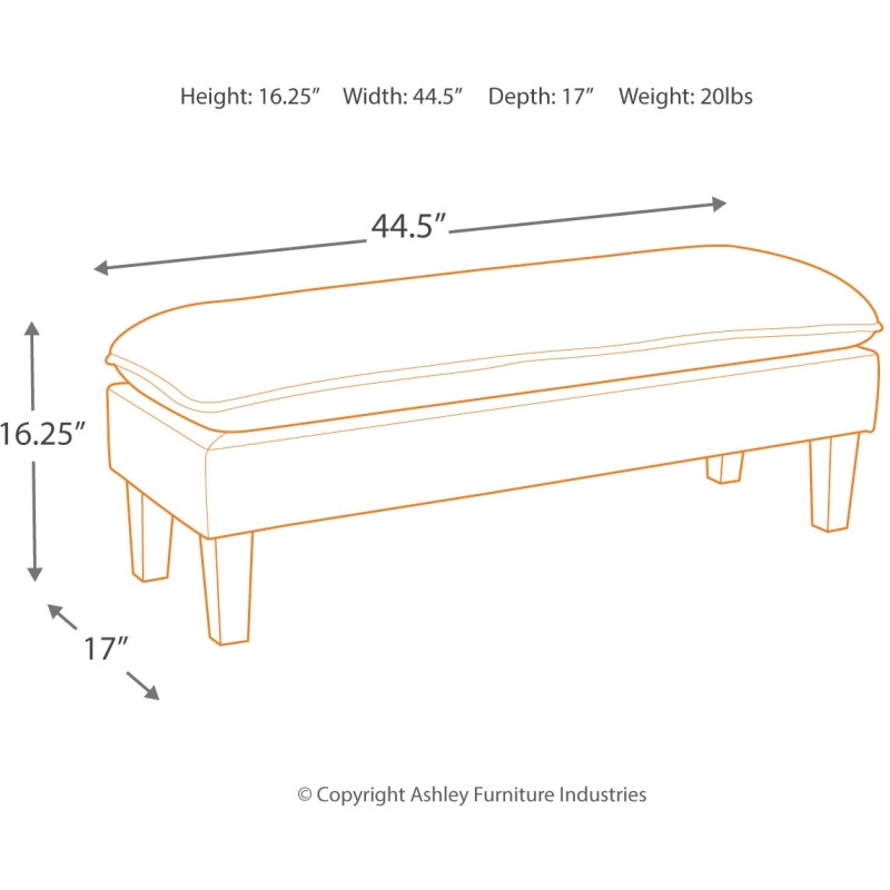 Arrowrock Accent Bench