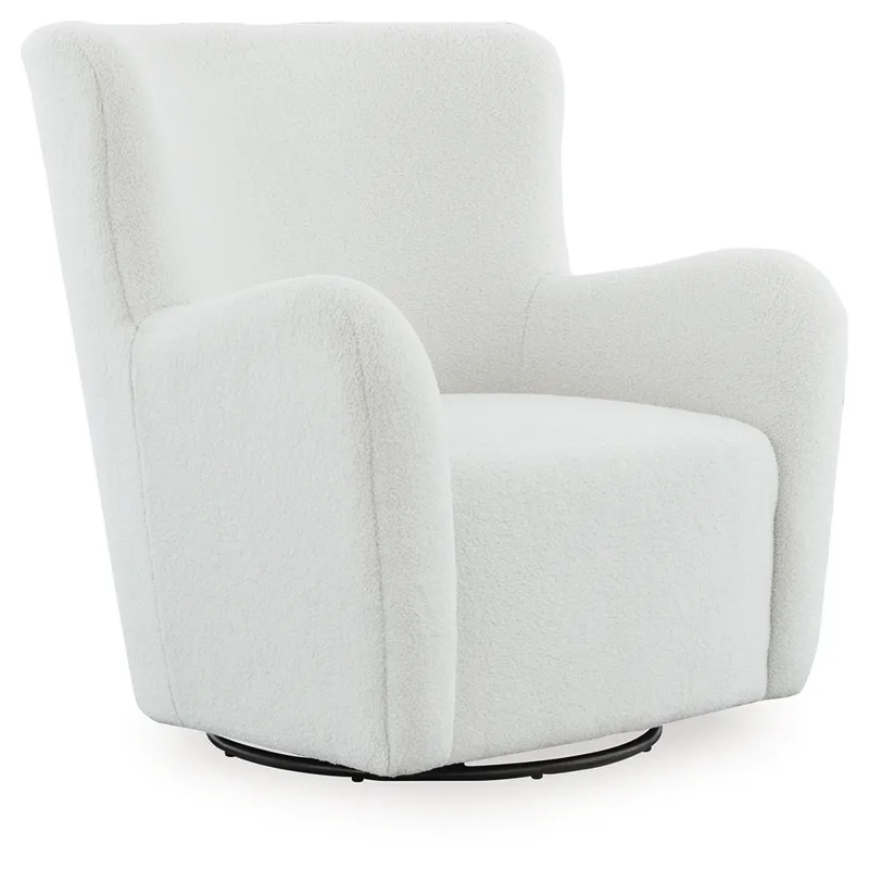 Rowenburg Swivel Glider Accent Chair