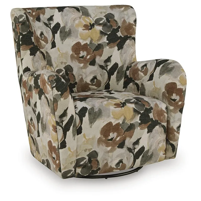 Rowenburg Swivel Glider Accent Chair