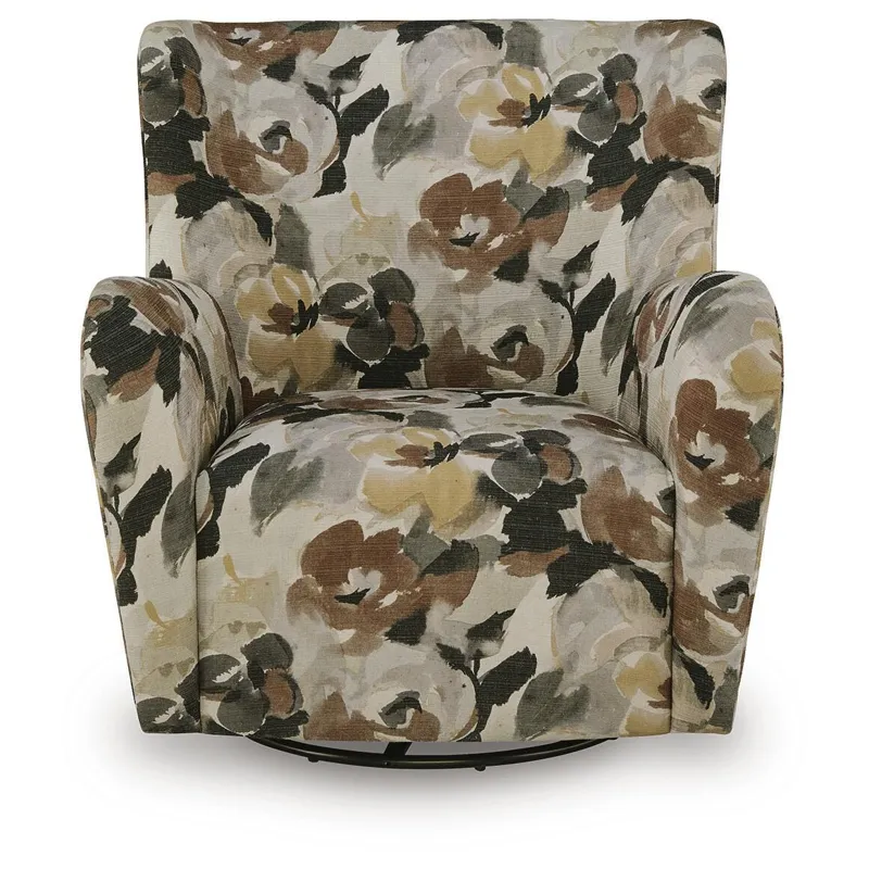 Rowenburg Swivel Glider Accent Chair