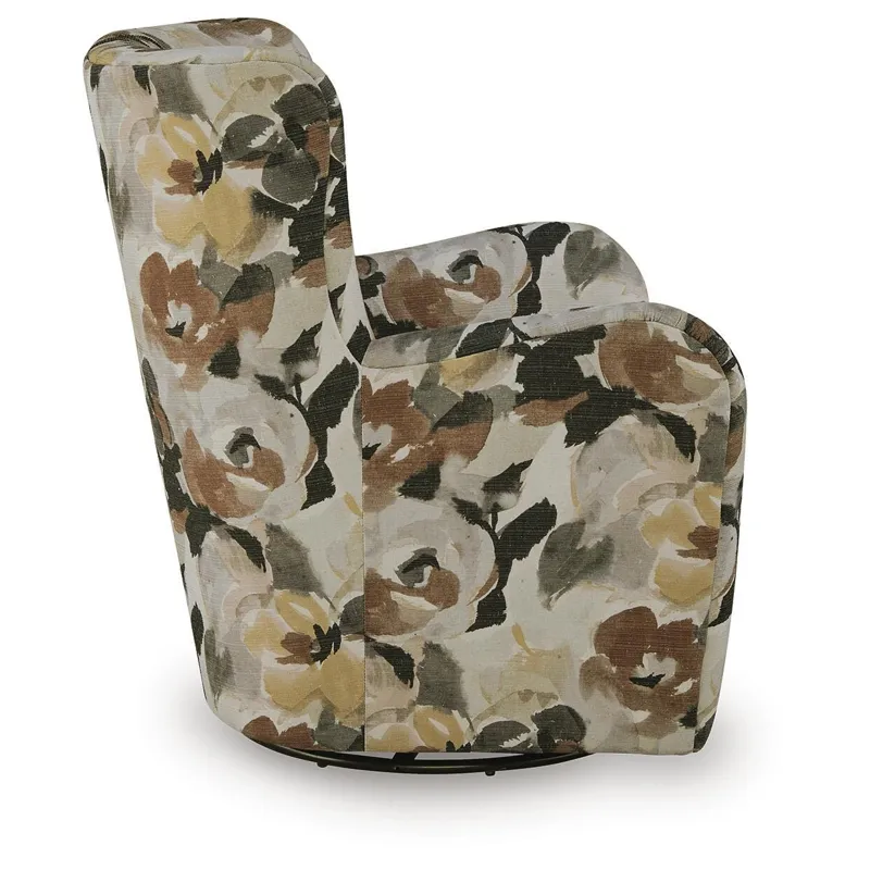 Rowenburg Swivel Glider Accent Chair