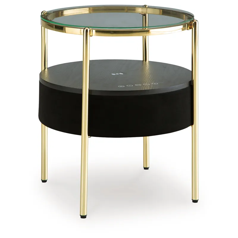 Nedman Accent Table with Speaker
