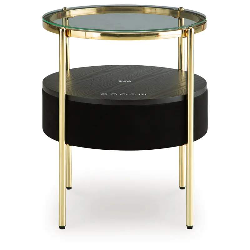 Nedman Accent Table with Speaker